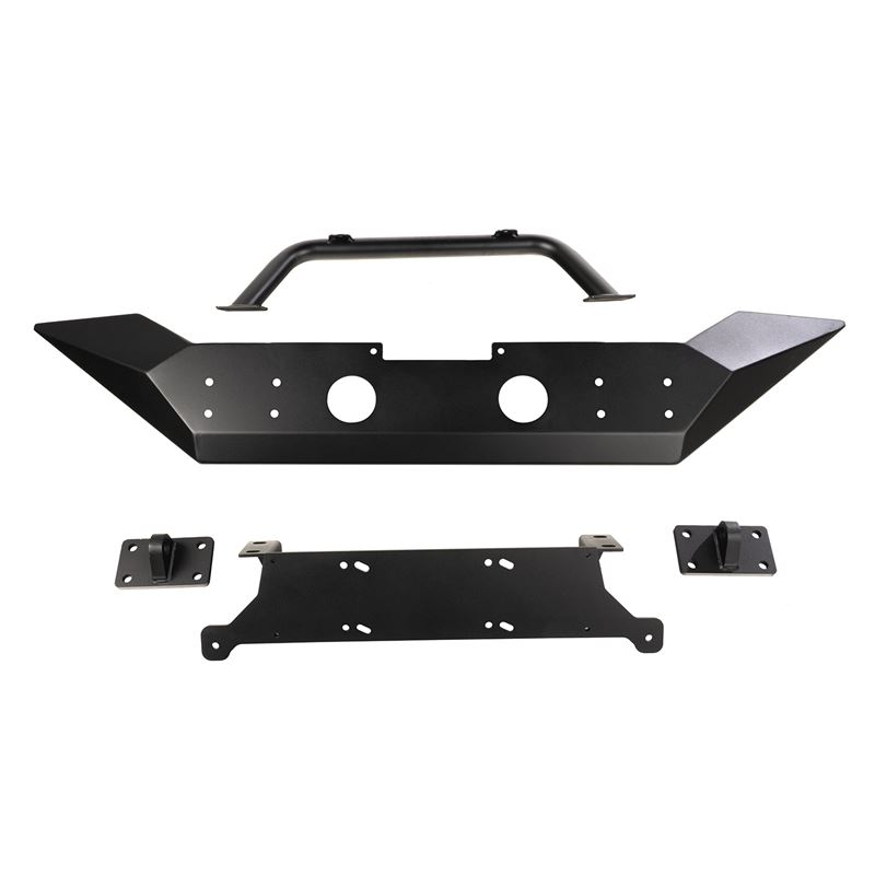 Spartan Front Bumper, HCE, With Overrider, 07-18 J