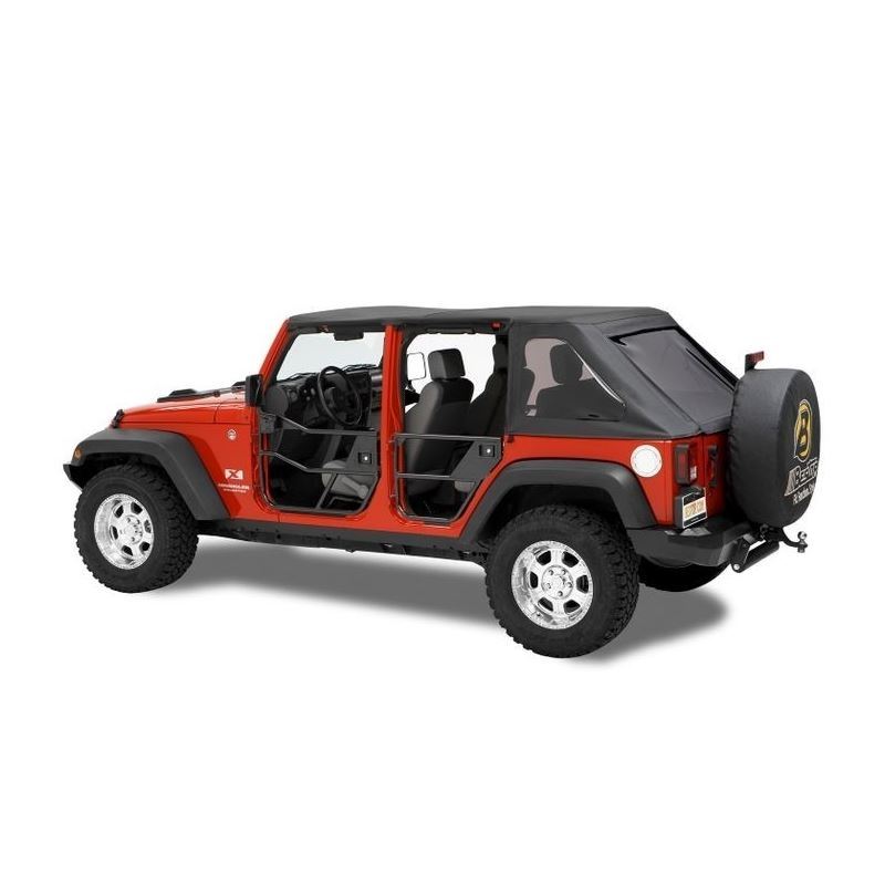 HighRock 4x4 Element Doors; Rear - Jeep 2007-2018