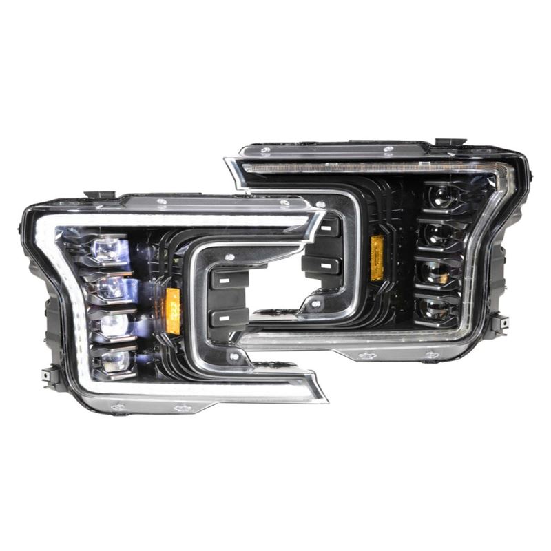 XB LED Headlights: Ford F150 (18-20) (Pair / ASM)