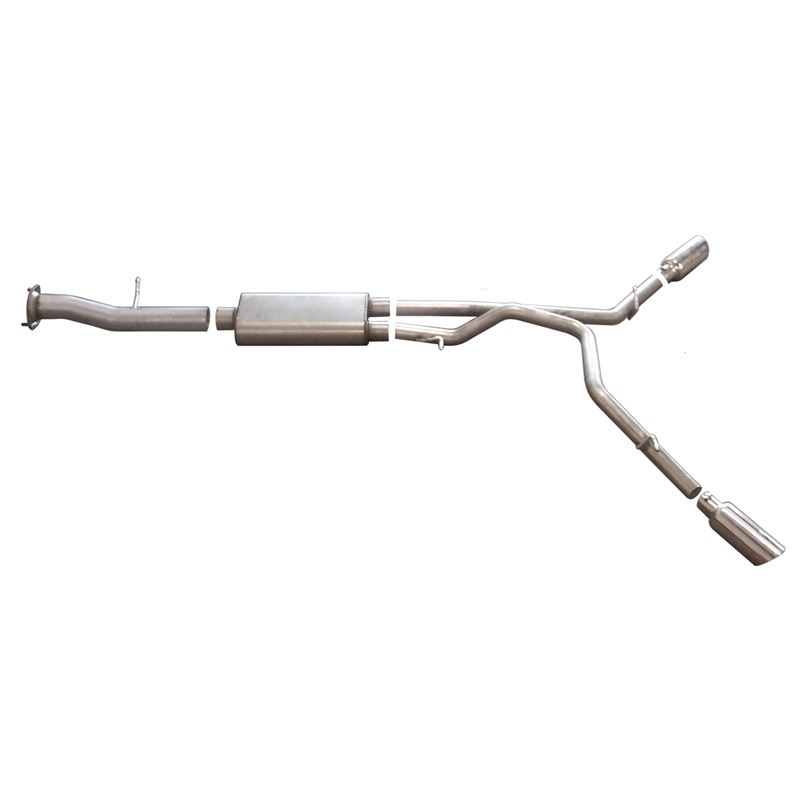 Cat Back Dual Extreme Exhaust System, Stainless 61