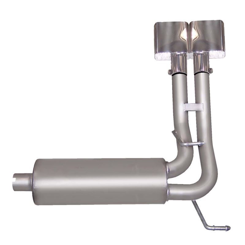 Cat Back Super Truck Exhaust System, Stainless 665