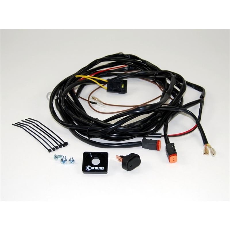 Wiring Harness For One Light (150W Max) w/ Relay (