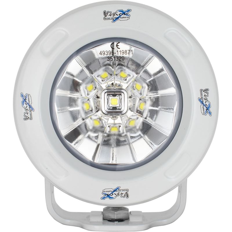 Optimus Round White 1 10W LED 60 Flood (9149530)