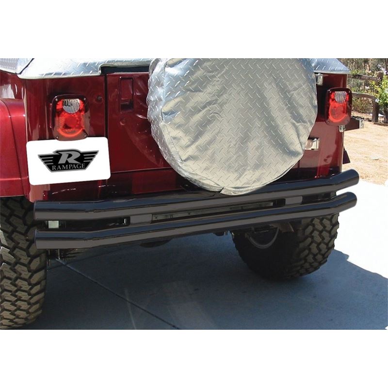 Double Tube Bumper, Front or Rear without Hoop