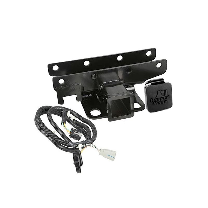 Receiver Hitch Kit, Wire Harness, Rugged Ridge Log